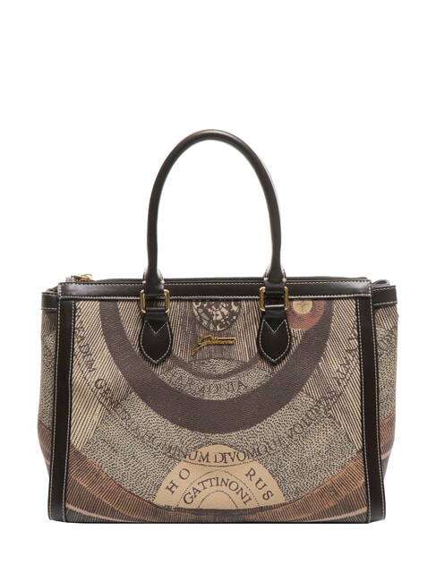 GATTINONI PLANETARIUM Große Handtasche diana/dunkelbraun - Damentaschen