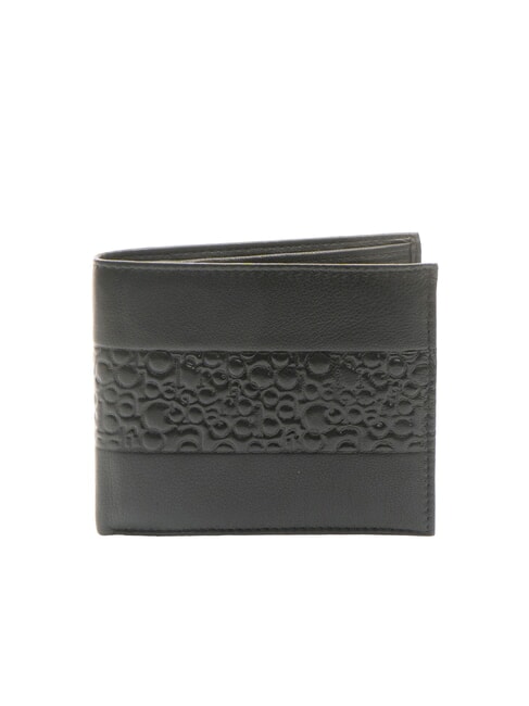 ROCCOBAROCCO VERTIGO Ledergeldbörse 8 cc Schwarz - Brieftaschen Herren