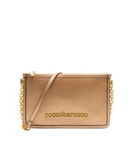 ROCCOBAROCCO SOPHIE Flache Tasche mit Metallic-Effekt - Damentaschen