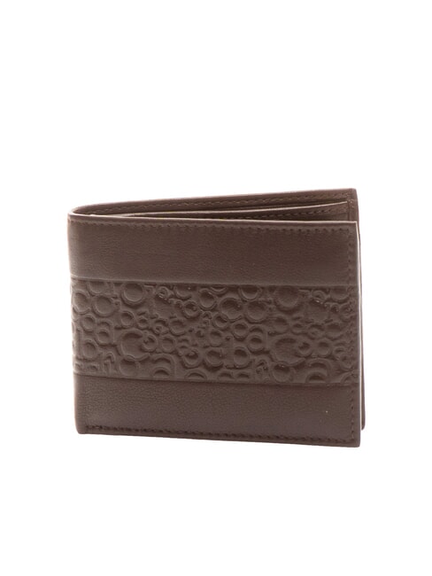 ROCCOBAROCCO VERTIGO Geldbörse mit Klappe und Münzfach dunkelbraun - Brieftaschen Herren