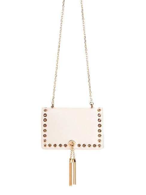 GAUDÌ DIVA Umhängetasche mit Nieten Weiß - Damentaschen