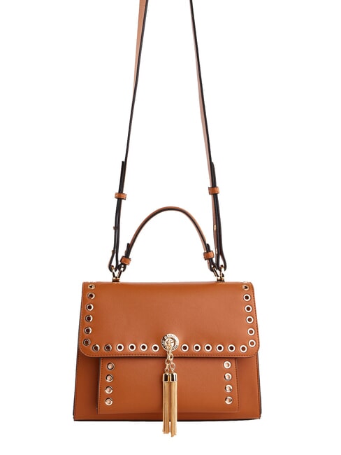 GAUDÌ DIVA Umhängetasche mit Nieten bräunen - Damentaschen