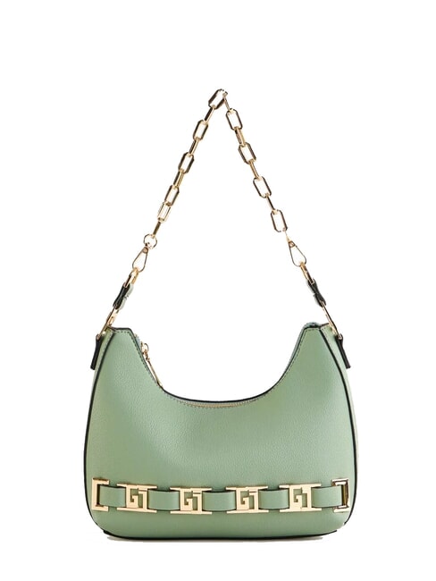 GAUDÌ DORIS Umhängetasche mit Metalllogos marine / weiß - Damentaschen