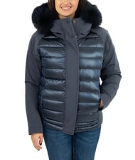 COLMAR PURENESS Daunenjacke aus zwei Materialien mit Kapuze marineblau - Daunenjacken f&uuml;r Damen - 1