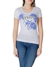 GUESS SS CN FLOWER Kurzärmeliges T-Shirt - T-Shirts und Tops für Damen