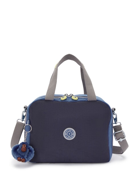 KIPLING MIYO Thermische Lunchtasche fantasie blau block - Taschen und Accessoires für Kids