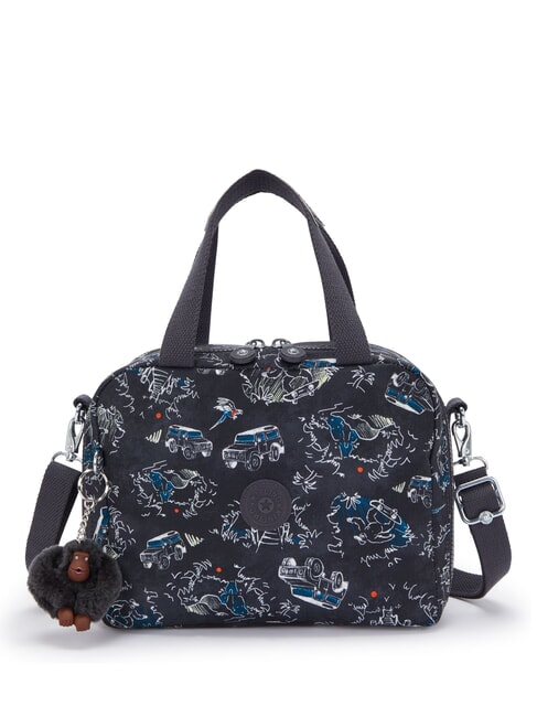 KIPLING MIYO Thermische Lunchtasche Dschungel-Spaßrennen - Taschen und Accessoires für Kids