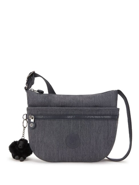 KIPLING ART S Umhängetasche aus Denim mit Tasche Aktiver Denim - Damentaschen