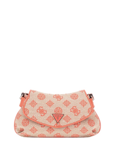 GUESS BEYZA  Umhängetasche korallenrotes Logo - Damentaschen