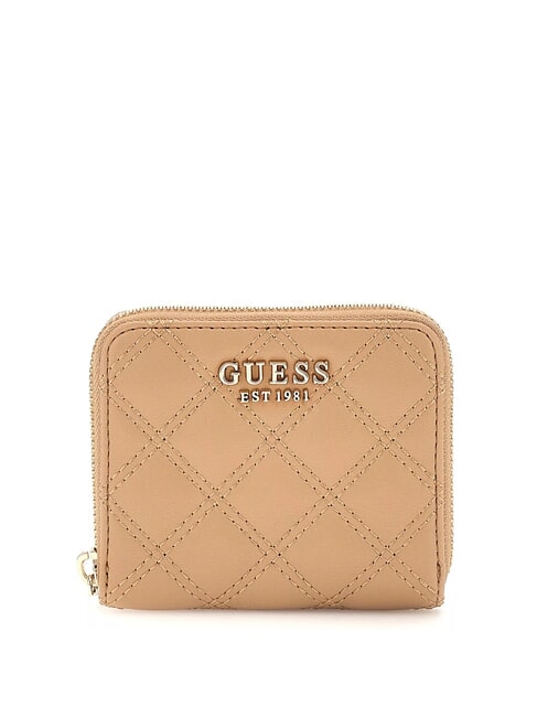 GUESS GIULLY  Kleine Geldbörse BEIGE - Brieftaschen Damen