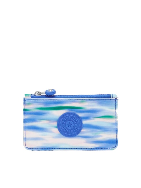 KIPLING CAMILO Flaches Kartenetui mit Reißverschluss verdünntes Blau - Brieftaschen Damen
