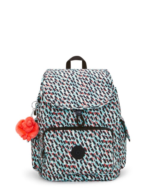 KIPLING CITY PACK S Rucksack abstrakter Druck - Damentaschen