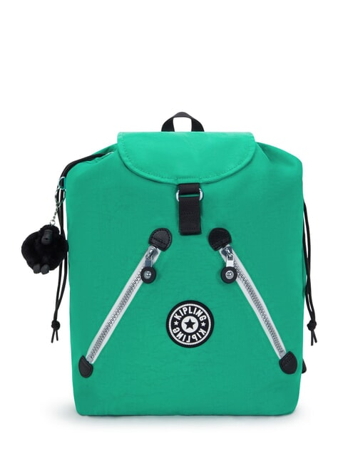 KIPLING NEW FUNDAMENTAL L Rucksack aus Stoff schnelles grün - Damentaschen