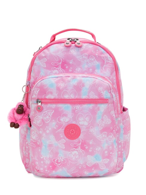 KIPLING SEOUL KIDS 15 "Laptop-Rucksack garten wolken - Rucksäcke für Schule &amp; Freizeit
