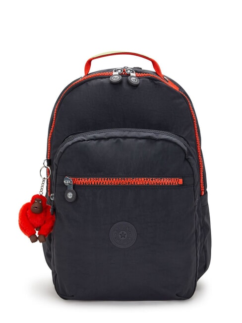 KIPLING SEOUL LAP Rucksack mit 15"-Laptopfach eisen buchstaben spaß - Rucksäcke für Schule &amp; Freizeit