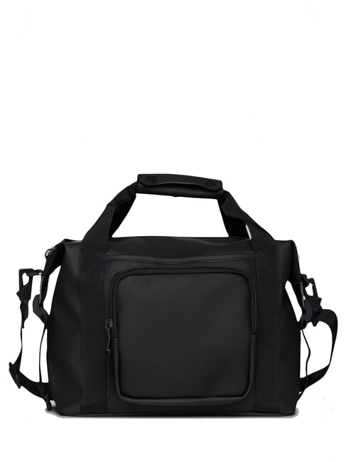 RAINS TEXEL Reisetasche mit Schultergurt Schwarz - Reisetaschen