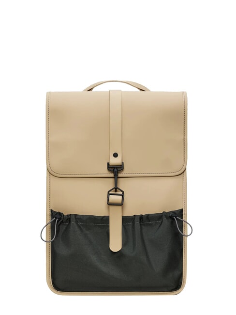 RAINS MIX BACKPACK 13" PC-Rucksack Sand - Rucksäcke für Schule &amp; Freizeit