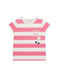 GUESS KIDS Gestreiftes T-Shirt - Kinder-T-Shirt