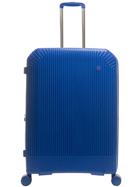 LESAC LIGHT POP 2 Großer erweiterbarer Trolley marineblau - Harte Trolleys