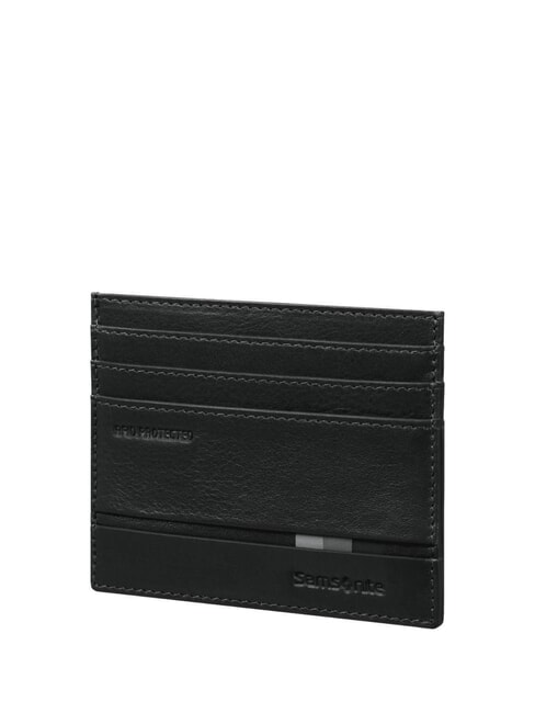 SAMSONITE FLAGGED 2.0 SLG  Kartenetui aus Leder SCHWARZ - Brieftaschen Herren