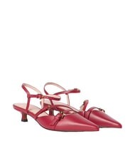 COCCINELLE FERNANDA Slingback-Schuhe aus Leder Sangria - Damenschuhe - 1