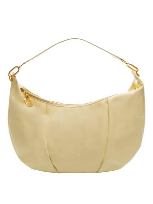 BORBONESE BLOOM Umhängetasche aus Leder Ingwer - Damentaschen