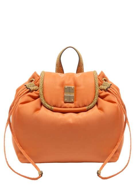 BORBONESE CAHIER Rucksack Mandarine/Natur op - Damentaschen