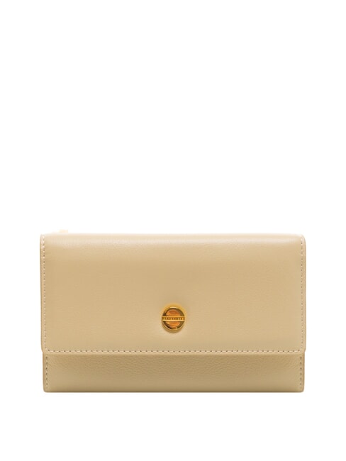 BORBONESE VITE  Geldbörse aus Leder Sand - Brieftaschen Damen