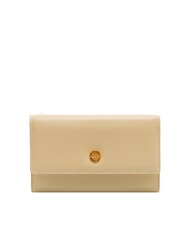 BORBONESE VITE  Geldbörse aus Leder Sand - Brieftaschen Damen - 1