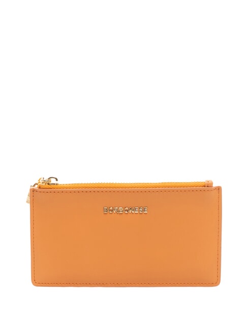 BORBONESE LETTERING Kartenhalter mit RFD Mandarinen - Brieftaschen Damen