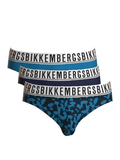 BIKKEMBERGS BRIEF MIX 3 Schlupf Ozean - Herrenslip