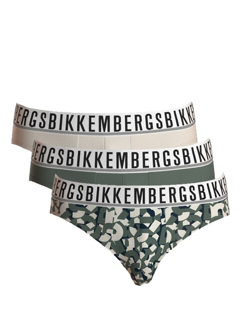 BIKKEMBERGS BRIEF MIX 3 Schlupf Wald - Herrenslip