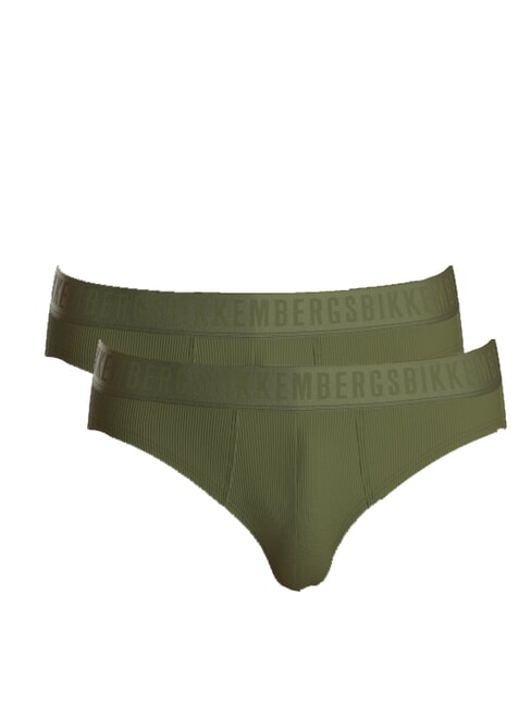BIKKEMBERGS NEW CLASSIC BRIEF 2 Schlupf Militär - Herrenslip