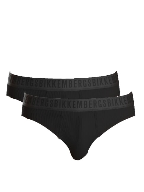 BIKKEMBERGS NEW CLASSIC BRIEF 2 Schlupf Schwarz - Herrenslip