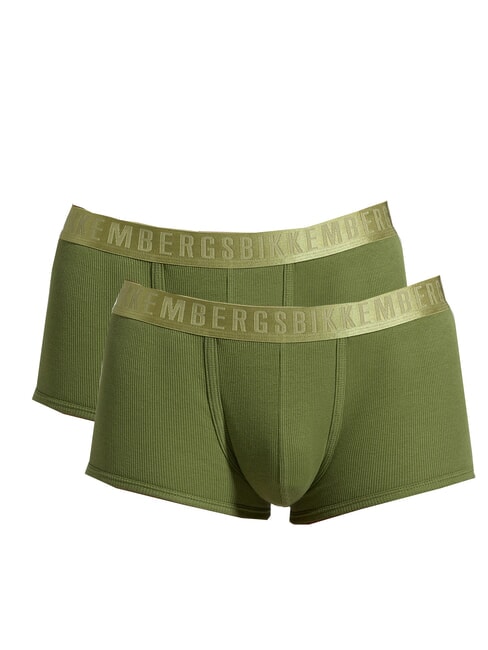 BIKKEMBERGS NEW CLASSIC TRUNK 2 Boxer Militär - Herrenslip
