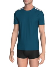 BIKKEMBERGS ELASTIC T-Shirt Blau - Herren-T-Shirts - 1