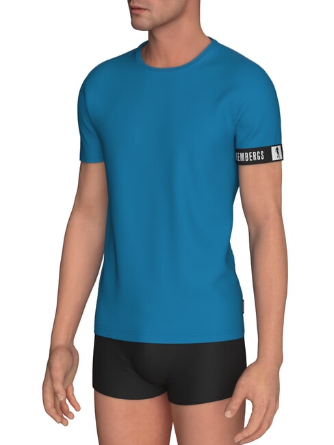 BIKKEMBERGS NEW PUPINO T-Shirt Blau - Herren-T-Shirts