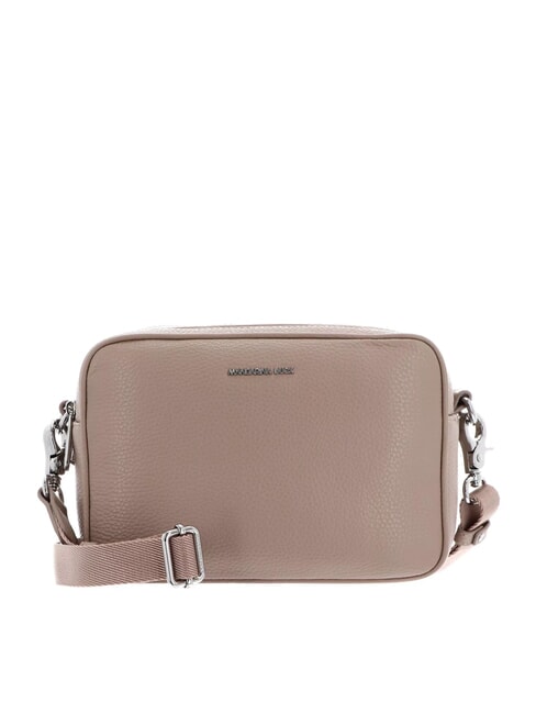 MANDARINA DUCK MELLOW Kamera-Schultertasche aus Leder warmes Taupe - Damentaschen