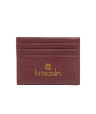 BRACCIALINI BASIC Kreditkartenetui aus Leder - Brieftaschen Damen