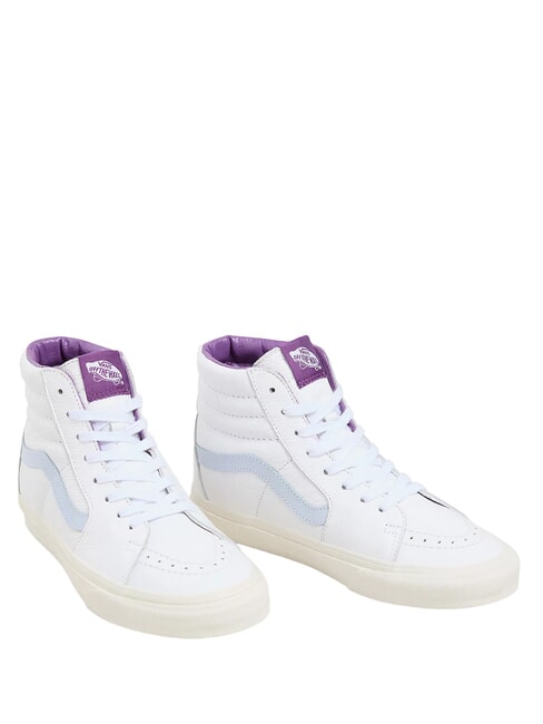 VANS SK8-HI  Leder-Sneakers Premiumleder halogenblau - Schuhe Unisex