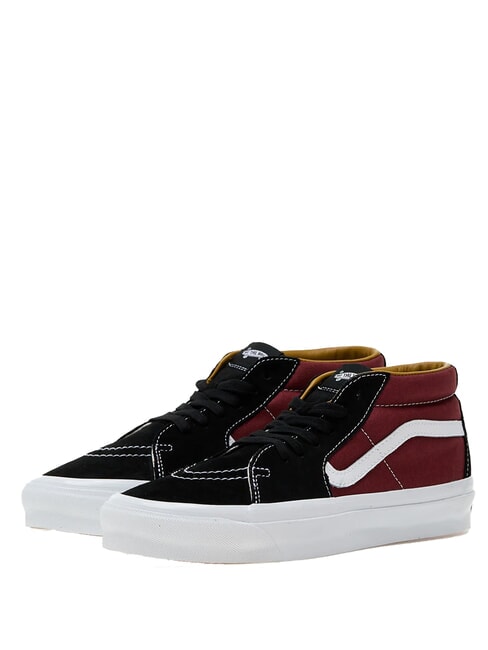 VANS LX SK8-MID REISSUE 83 Turnschuhe lx schwarz/rotbraun - Schuhe Unisex