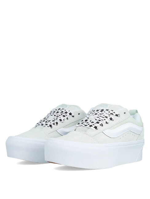 VANS KNU STACK  High-Top-Sneakers aus Leder Sportgewürz hellblau - Schuhe Unisex