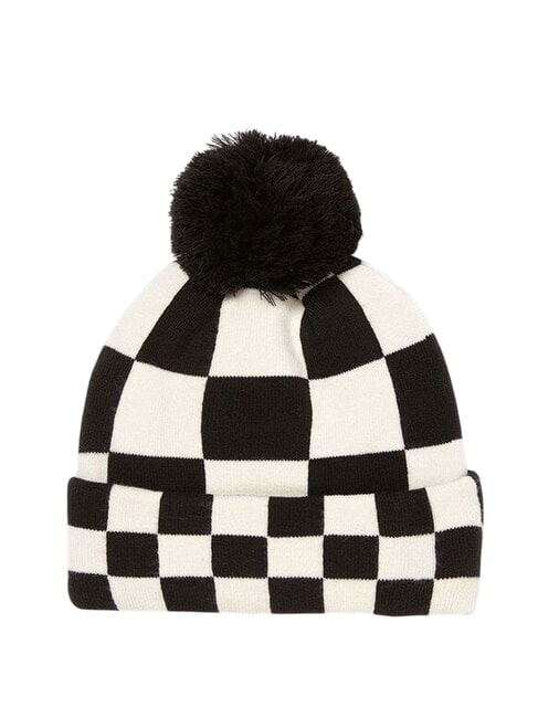VANS VANS CHECK POM  Bommelmütze schwarz/turteltaube - Mützen/Hüte