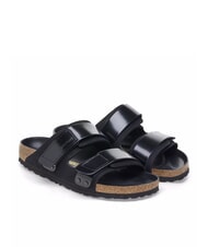 BIRKENSTOCK UJI Slipper-Sandale aus Leder - Damenschuhe