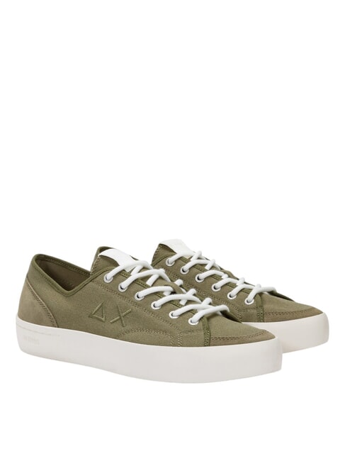 SUN68 STREET CANVAS Canvas-Sneakers Militär- - Herrenschuhe