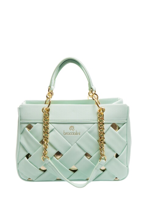 BRACCIALINI ICONS Gewebte Tasche mit Doppelgriffen paradiesisch - Damentaschen