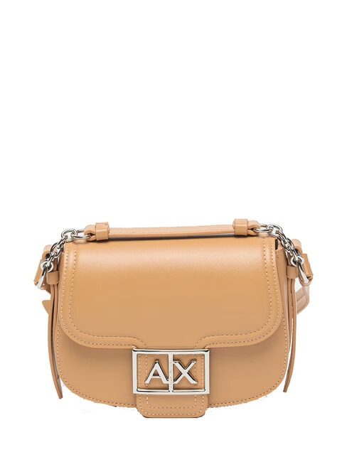 ARMANI EXCHANGE ARTEMIDE  Mini-Handtasche mit Schultergurt Kamelrosa - Damentaschen