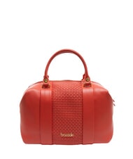 BRACCIALINI NAOMI Geflochtene Kofferraumtasche aus Leder - Damentaschen