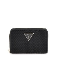 GUESS PHAEDRA Kleine Geldbörse mit Rundum-Reißverschluss SCHWARZ - Brieftaschen Damen - 1