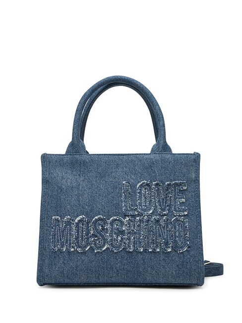 LOVE MOSCHINO DENIM Handtasche, mit Schultergurt Blau - Damentaschen